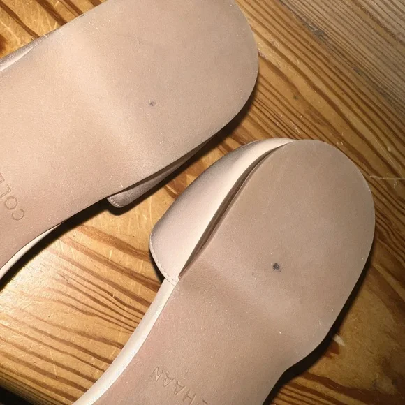 Cole Haan Women's Snakeskin Pattern Flats - Black and Cream - Picture 3 of 4